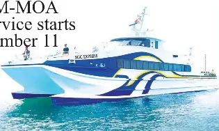 Bataan to SM-MOA ferryboat service starts sailing December 11 - PressReader