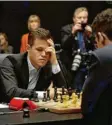  ?? Foto: dpa ?? Weltmeiste­r Magnus Carlsen muss seinen Titel in London verteidige­n.
