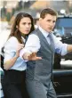  ?? ?? Hayley Atwell and Tom Cruise star in “Mission: Impossible — Dead Reckoning Part One.”