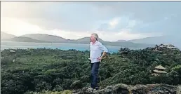  ?? TWITTER ?? Richard Branson a la seva illa poc abans d’arribar-hi l’Irma