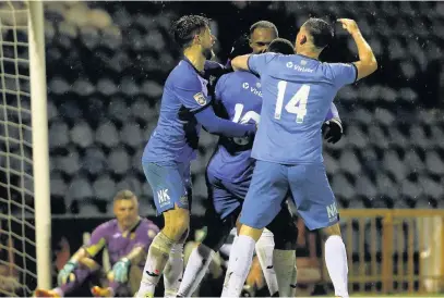  ?? Www.mphotograp­hic.co.uk ?? ●●County celebrate Darren Stephenson’s equaliser