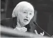  ?? SUSAN WALSH, AP ?? Fed Chair Janet Yellen told Congress that U.S. policies should focus on “raising American living standards.”