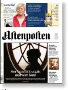  ??  ?? Aftenposte­n skrev om saken 8. mai.