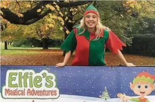  ??  ?? ●●St Ann’s Hospice is once again running a Get Elfie Christmas campaign