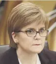  ??  ?? 0 Nicola Sturgeon said the UK ‘is facing chaos and crisis’