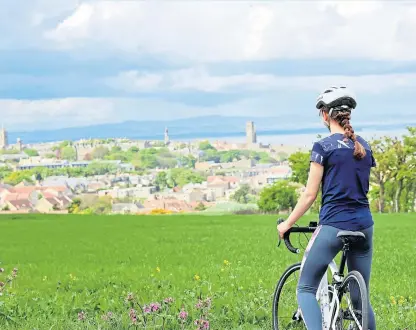  ??  ?? Cycle route from St Andrews to Crail has been given more funding from the Scottish Government.