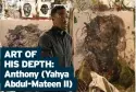  ??  ?? ART OF
HIS DEPTH: Anthony (Yahya Abdul-Mateen II)