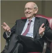  ?? EVAN VUCCI-POOL/GETTY IMAGES ?? Supreme Court Justice Stephen Breyer at a Library of Congress event Thursday in Washington, D.C.