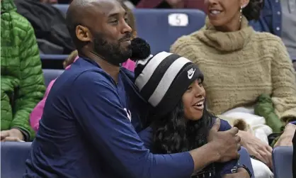  ?? Photograph: Jessica Hill/AP ?? Kobe Bryant and his daughter Gianna were killed in January’s crash.