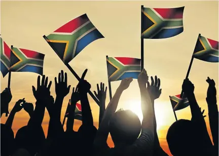  ?? / ISTOCK ?? The sense of a national South African identity under Nelson Mandela is gone, says the writer.