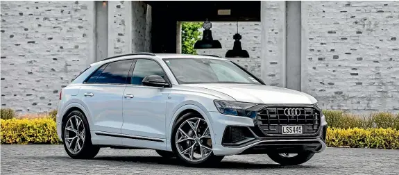  ??  ?? Call it a coupe version of the Q7 if you want, but that doesn’t tell the whole story about the Q8.