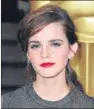  ?? Picture: PA. ?? Emma Watson.