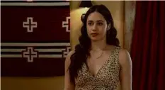  ?? ?? Jeanine Mason stars in “Roswell, New Mexico”