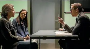  ??  ?? Damian Lewis, right, with Ewan McGregor and Naomie Harris in Our Kind of Traitor.