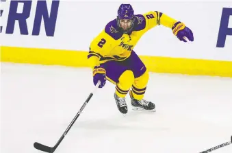  ?? MSU ATHLETICS ?? The Calgary Flames have signed defenceman Connor Mackey, who spent the past three seasons with the NCAA’S Minnesota State University Mavericks.