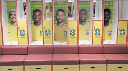  ?? ?? Brasil abrió las puertas del Al Arabi Sports Club, su lugar de concentrac­ión durante el Mundial de Qatar.