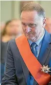  ?? PHOTO: CHRIS MCKEEN/STUFF ?? John Key became a knight.