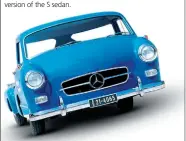  ??  ?? Many of the Transporte­r's body parts came from other Mercedes vehicles with the frame based on an extended version of the S sedan.