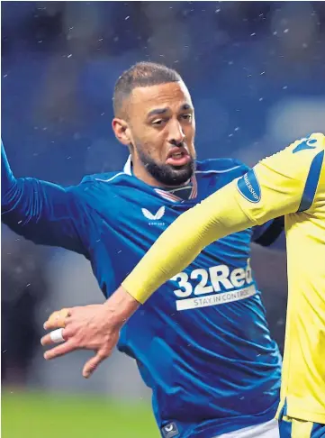  ??  ?? IN THE DOCK: Rangers’ Kemar Roofe faces a hearing at Hampden this coming week.