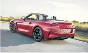  ??  ?? Left: Designer Calvin Luk sketches ideas for the Z4. Above: The rear is different but shows a new design language that could appear in other models. Below: The new BMW Z4 marks a radical departure from previous designs.