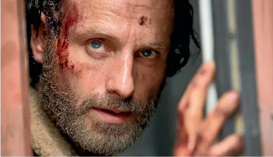  ?? AMC SUPPLIED ?? Andrew Lincoln as Rick Grimes in The Walking Dead.