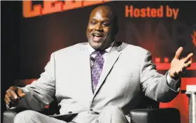  ?? Colin E. Braley / Associated Press 2014 ?? Retired basketball great Shaquille O’Neal once posed as an undercover Lyft driver, but seniors probably won’t get him when they call.