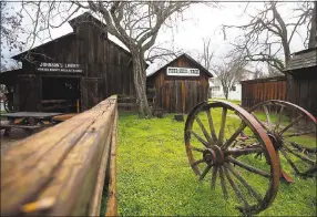  ?? ARIC CRABB — BAY AREA NEWS GROUP ?? Columbia State Historic Park is a well-preserved Gold Rush town.