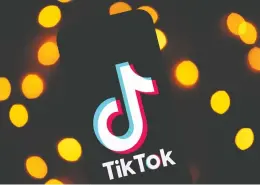  ?? LIONEL BONAVENTUR­E / AFP VIA GETTY IMAGES FILES ?? U.S. officials say social media platform Tiktok under its parent company, Beijing-based software firm Bytedance, poses a national risk because of the personal data it handles.