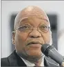  ??  ?? JACOB ZUMA: Embattled South African president has been enmeshed in scandals for years.