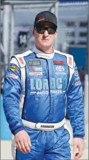  ?? AP PHOTO ?? D.J. Kennington of St. Thomas, Ont., claimed one of two open slots for Sunday’s Daytona 500 with a 15thplace finish in Thursday night’s 150mile qualifying race.