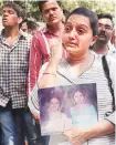  ?? PHOTO: PTI ?? Veteran actor Sridevi’s fans wait outside her residence at Lokhandwal­a Complex in Mumbai on Sunday