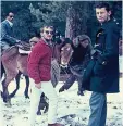  ??  ?? Adventure: Trevor (right) and Ivor in Kashmir, 1966