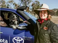  ??  ?? Toowoomba photograph­er Edwina Robertson is on a drought odyssey, sharing words and images that articulate the reality of living with drought for NSW and Queensland farmers.