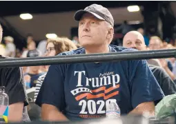  ?? JENNIFER STEWART/GETTY ?? Curt Schilling watches an MLB game in 2018 at Chase Field in Phoenix. Schilling is on the ballot for the ninth time for the National Baseball Hall of Fame.