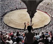  ?? JOSÉ AYMÁ ?? Corrida de San Isidro en Las Ventas.