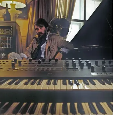  ??  ?? The work of the early synth pioneers like Vangelis lives on in film soundtrack­s