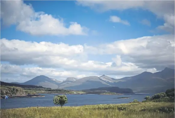  ?? PICTURE: ANDY BUCHANAN/AFP VIA GETTY IMAGES ?? Residents of the island of Ulva succeeded in a community buyout, but soaring land prices are putting similar bids at risk