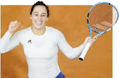  ?? GETTY ?? Martina Trevisan, 26 anni, al terzo turno del Roland Garros