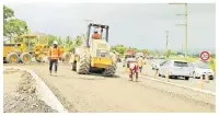  ?? Picture: SUPPLIED ?? The inclusion of the cycle lanes on the four-lane project is a green initiative by Fiji Roads Authority (FRA).