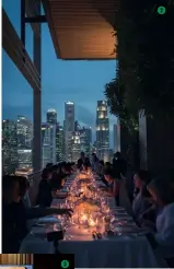  ??  ?? 2. Fine Dining dengan pemandanga­n yang breathtaki­ng