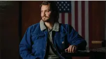  ?? GEORGE WALKER IV - THE ASSOCIATED PRESS ?? Actor-singer Luke Grimes poses for a portrait Tuesday, Feb. 20, in Nashville, Tenn. Grimes, best-known for his portrayal of the complex cowboy character Kayce Dutton on the hit show “Yellowston­e,” will release his self-titled debut album on Friday.