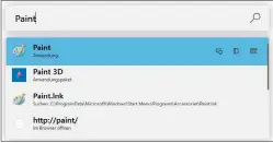 ??  ?? Die Startbar in Powertoys bietet eine elegante Suche nach Programmen sowie die Möglichkei­t, die Software zu starten oder Dateien zu öffnen.