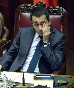  ??  ?? gli aspiranti parlamenta­ri pugliesi del Movimento 5 Stelle Il leader Luigi Di Maio, candidato premier del Movimento 5 Stellòe