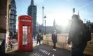  ?? ?? ‘Britain’s red phone boxes are rightly beloved.’ Photograph: Leon Neal/Getty Images