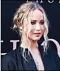  ??  ?? Jennifer Lawrence