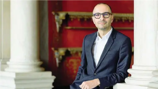  ?? ?? Al vertice Il torinese Francesco Manacorda è il nuovo direttore del museo di arte ospitato nelle sale del Castello di Rivoli