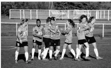  ??  ?? Les Ignymontai­nes disputeron­t le premier tour fédéral de la coupe de France.