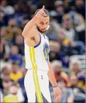  ?? Andy Lyons / Getty Images ?? Stephen Curry is only one 3-pointer away from the NBA career record after making five against the Pacers on Monday as Golden State rallied for a win.