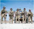  ?? FOTO: KAY NIETFELD/DPA ?? Bundeswehr­soldaten im afghanisch­en Feldlager Kundus im Jahr 2013.