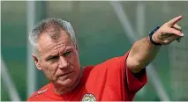  ??  ?? Peter Taylor in 2012, during his time working for the Bahrain national team.